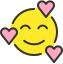 Inlove reaction icon